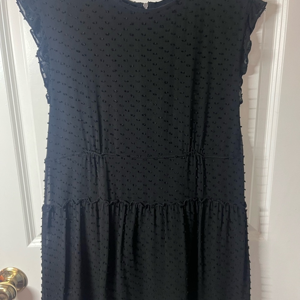 Girls Burberry Black Textured Garment